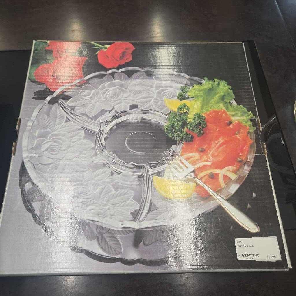 Serving platter