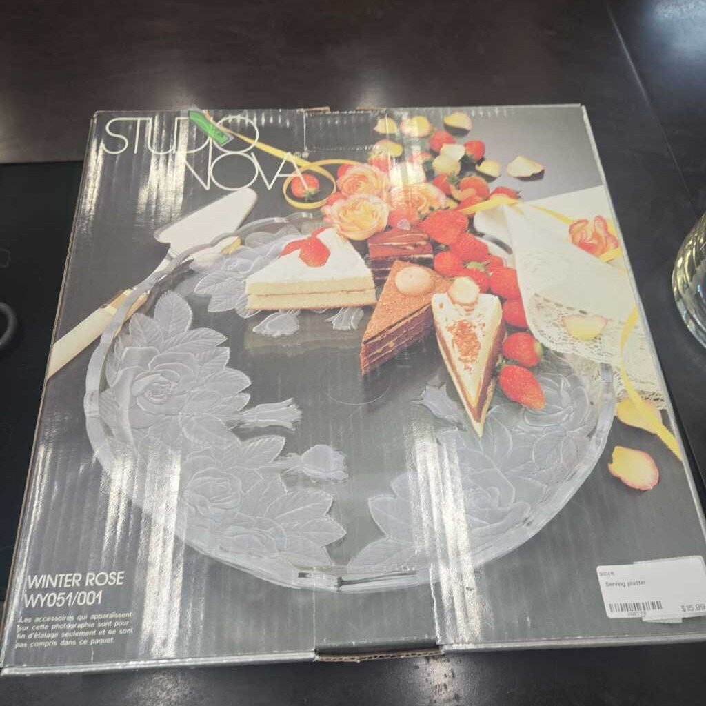 Serving platter