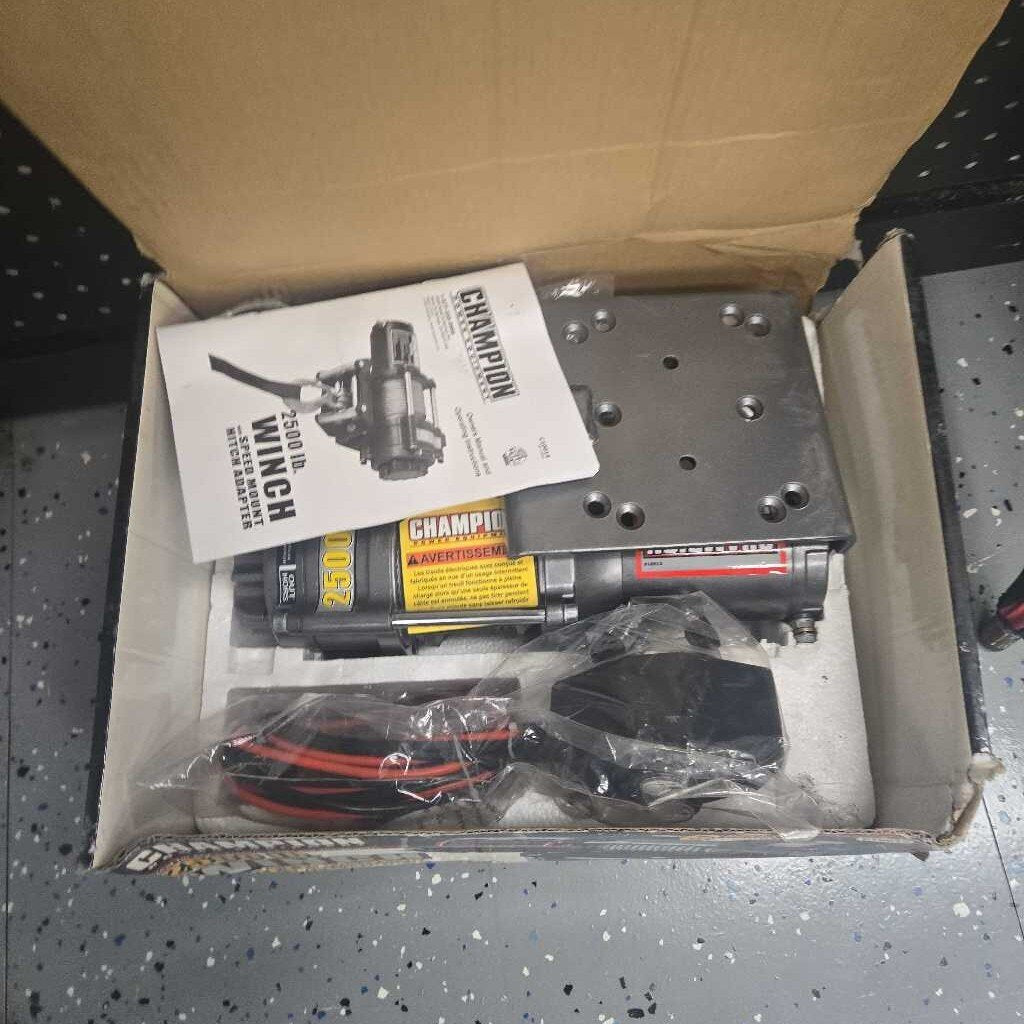 2500 lb winch new