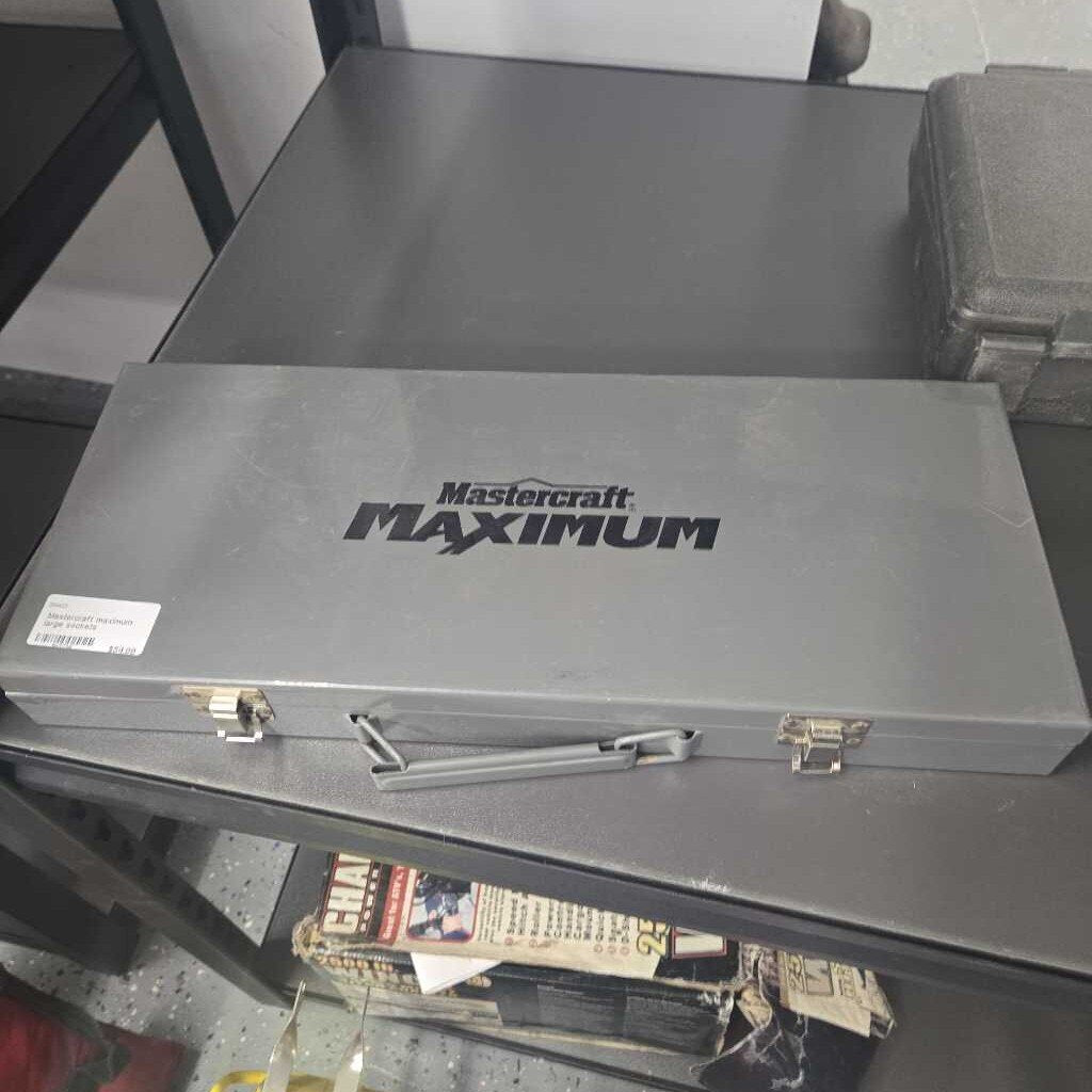 Mastercraft maximum large sockets