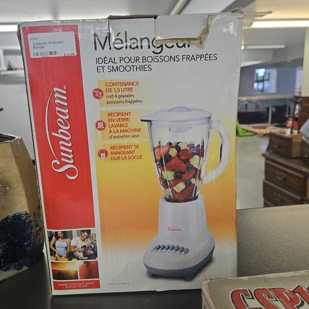 Sunbeam 10-Speed Blender