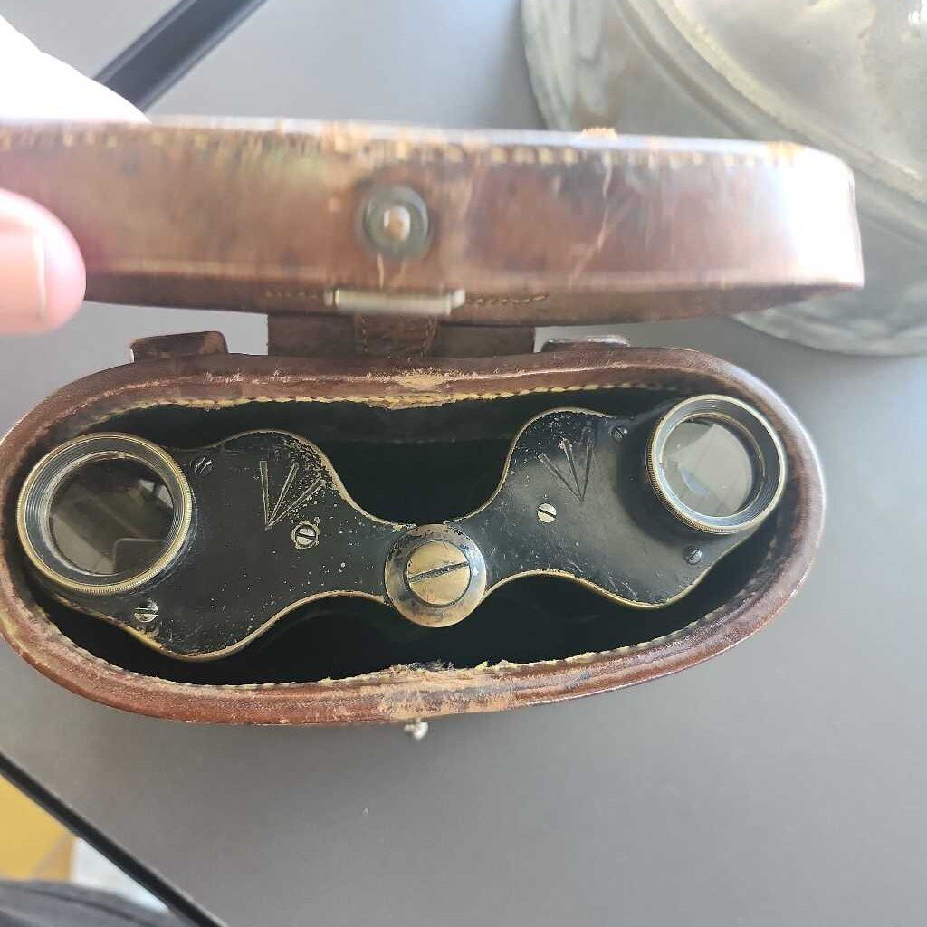 J.B Brooks Vintage Binoculars w/case