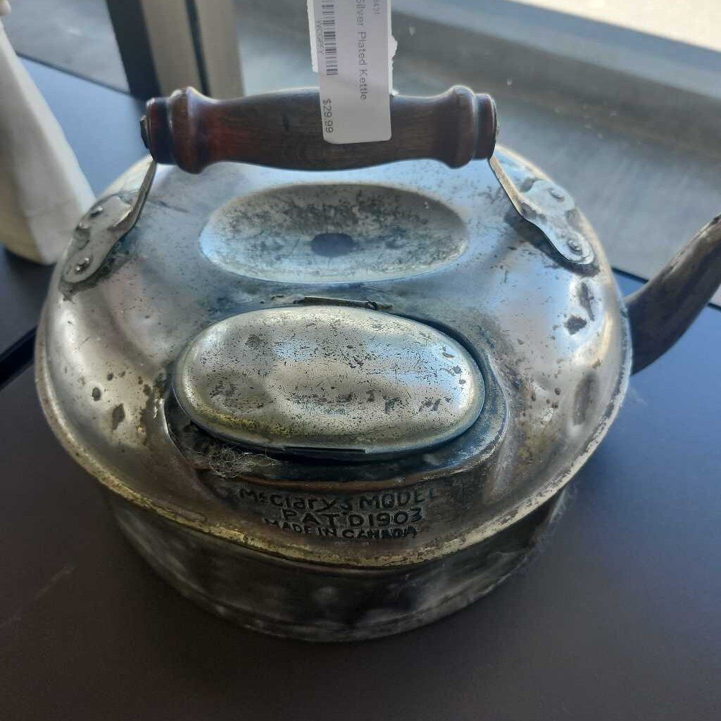 Silver Plated Kettle