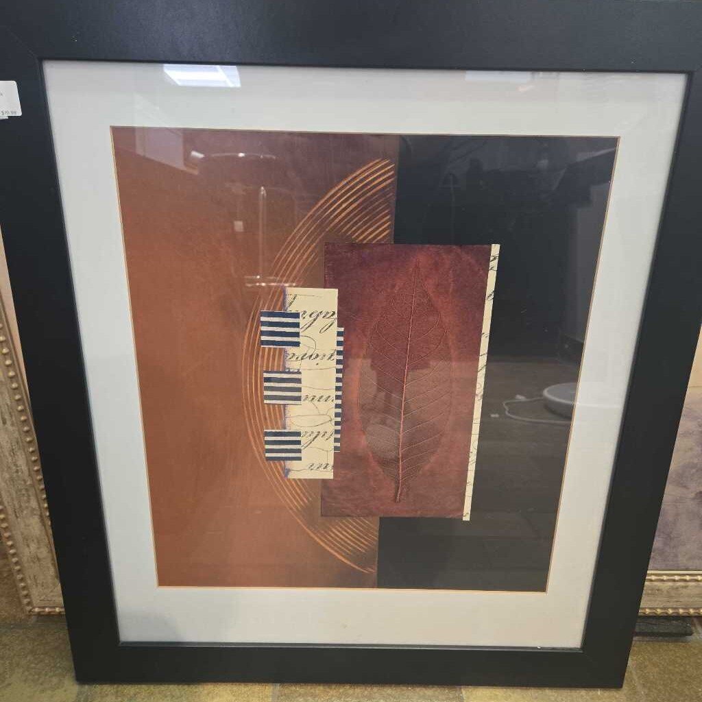 Abstract Art In Black Frame
