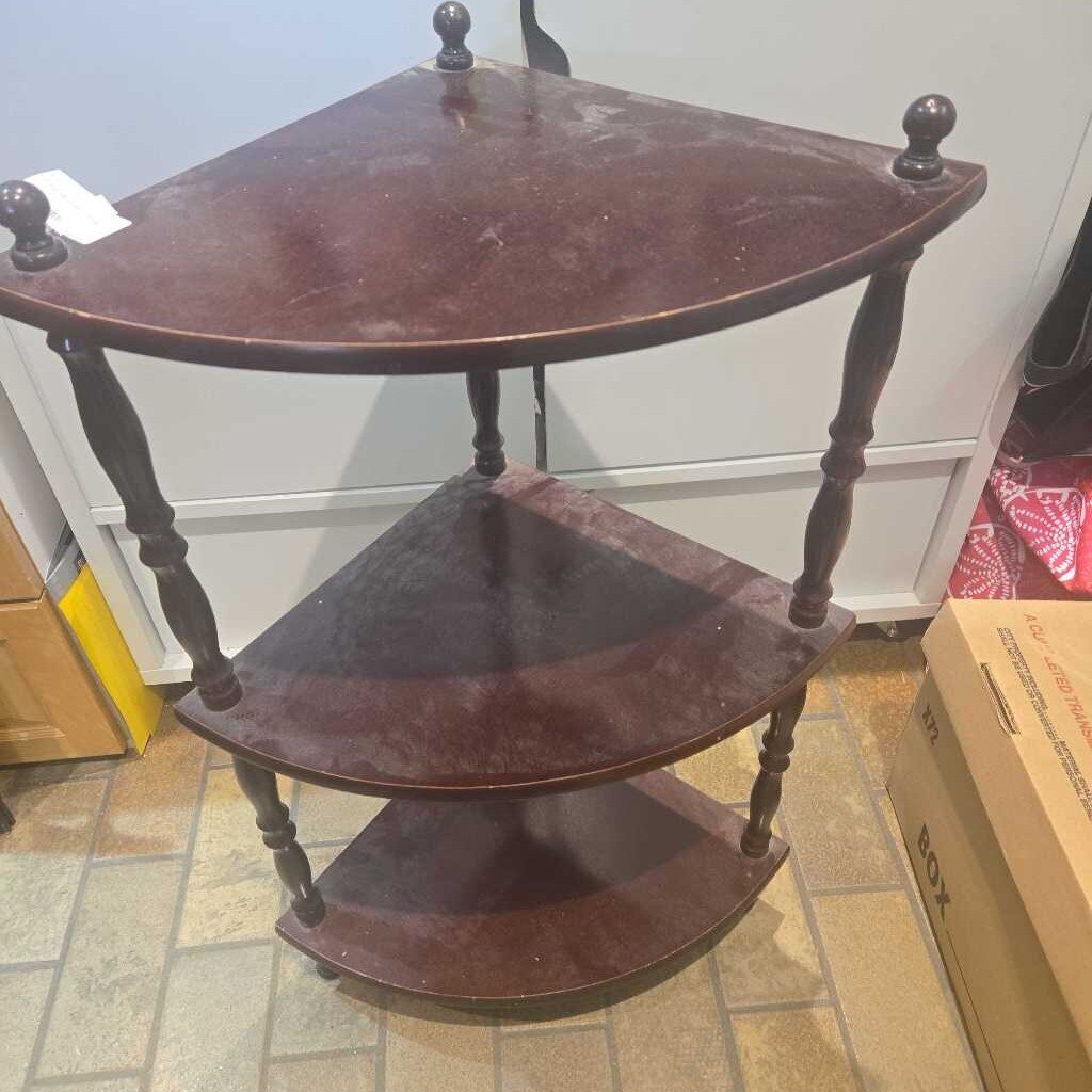 3 Tier Wooden Shelf