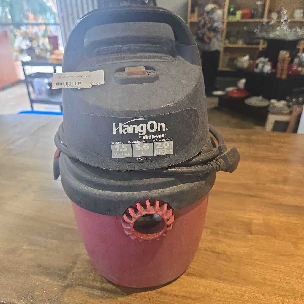 1.5 Gallon Shop Vac