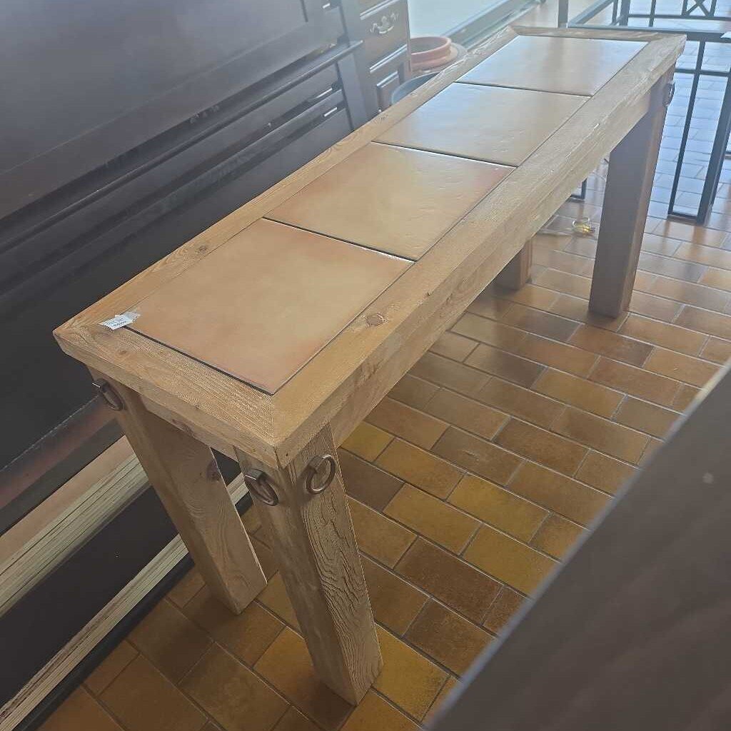 Country Themed Console Table