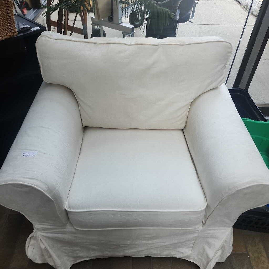 Ikea White Arm Chair