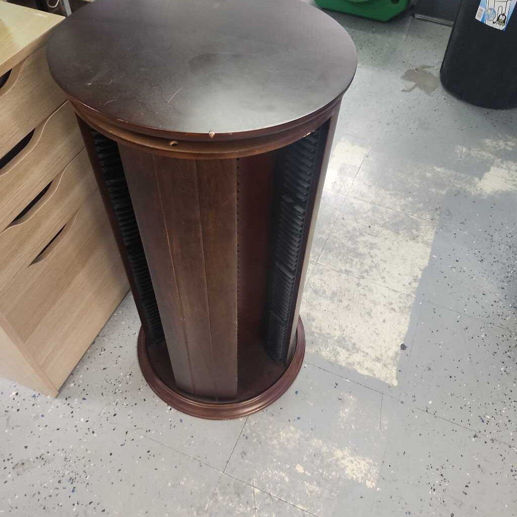 4 Sided Spinning Cd Tower