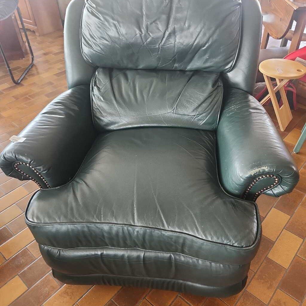 Green Leather Recliner Chairs