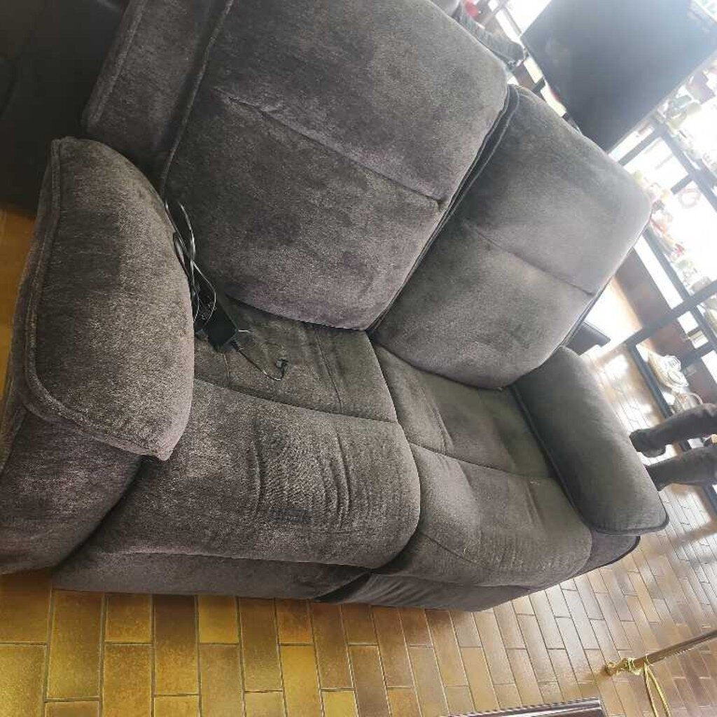 Black Power Reclining Sofa