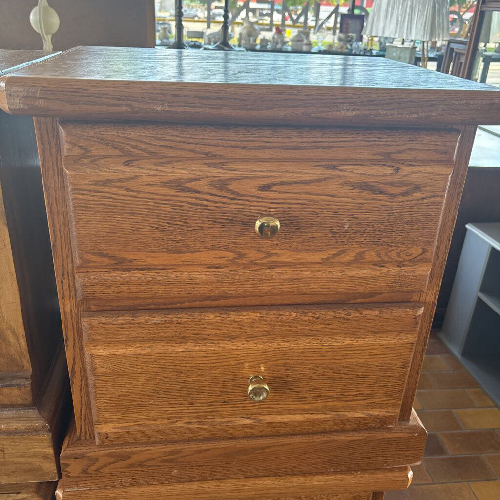 Wooden Nightstand