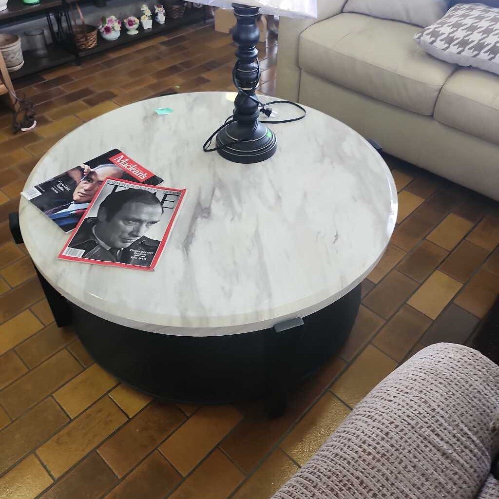 Round Marble Coffee Table