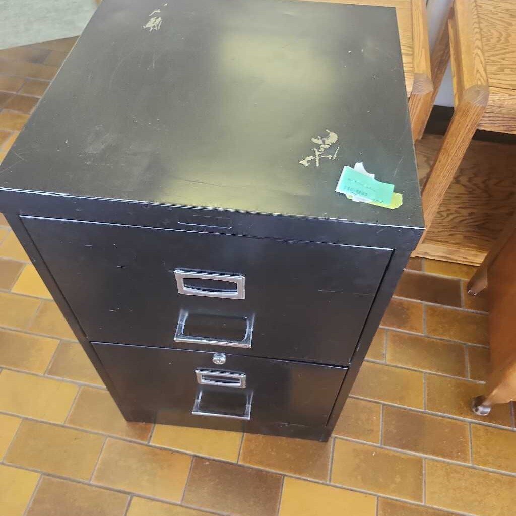 Black Filing Cabinet