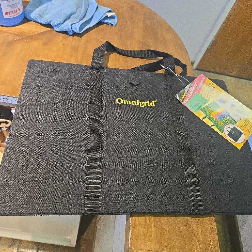 Omnigrid Fold Away Portable Cutting/Pressing Station