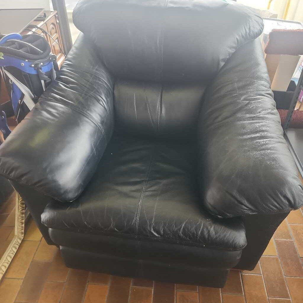 Black Leather Chair