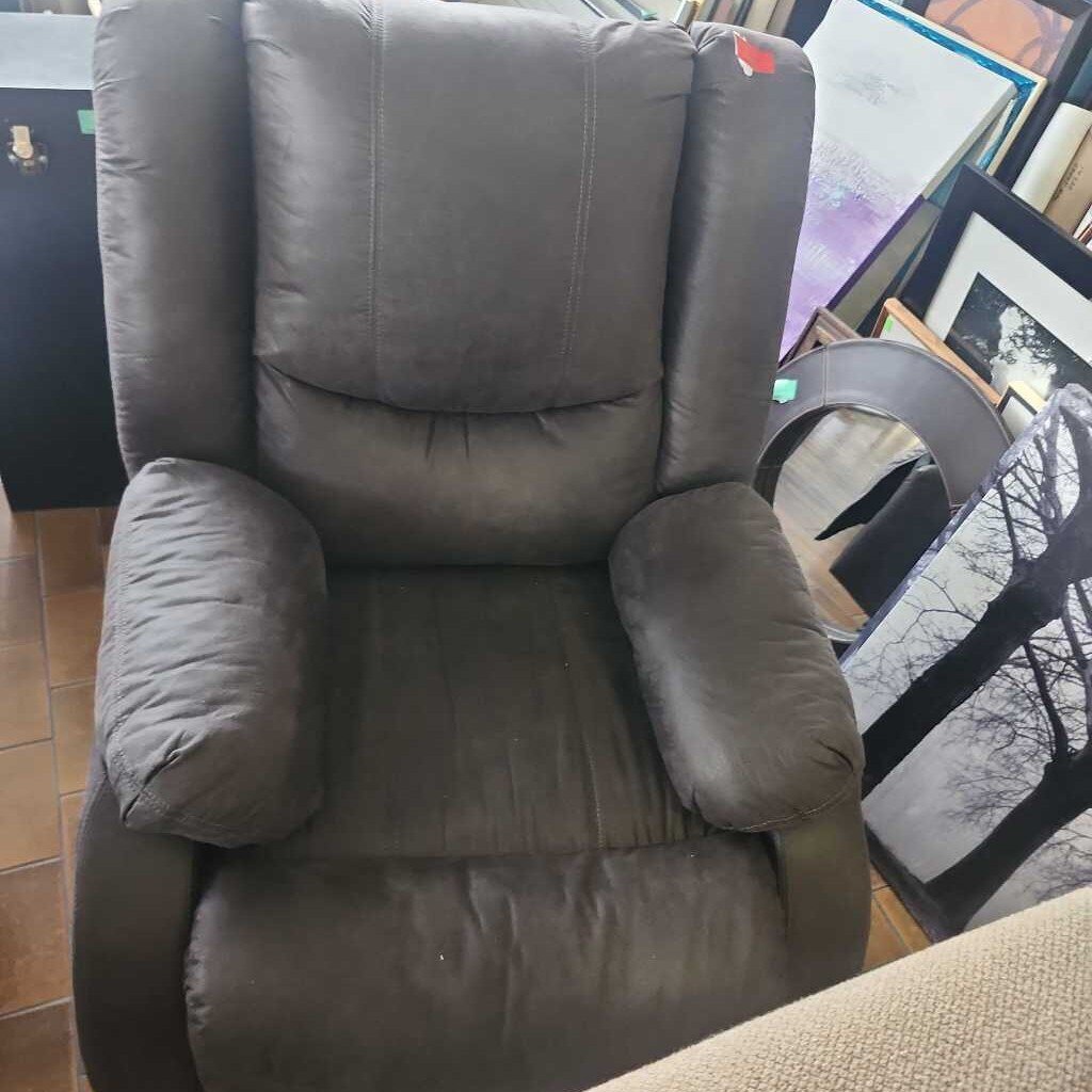 Black Recliner Micro Fiber