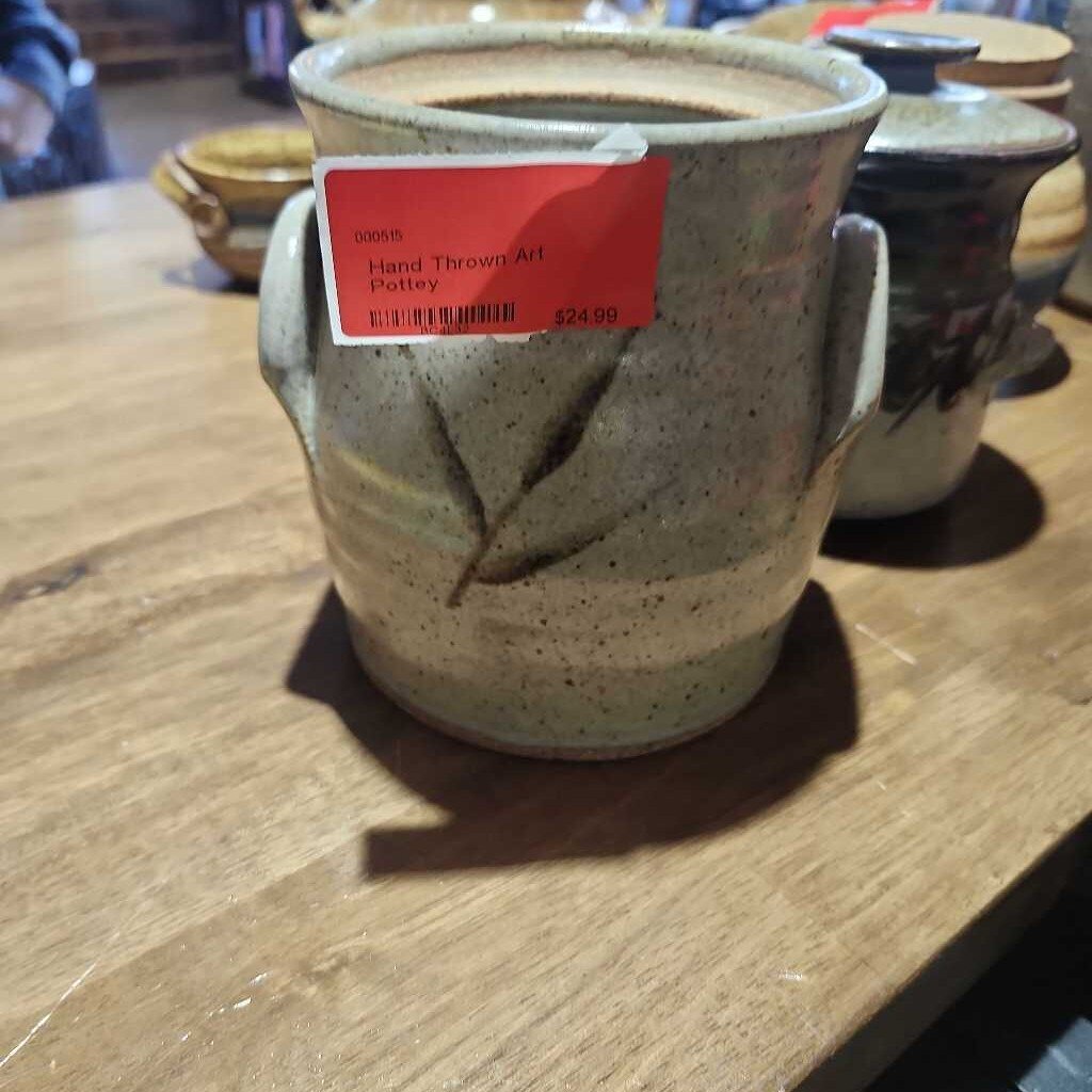 Hand Thrown Art Pottey