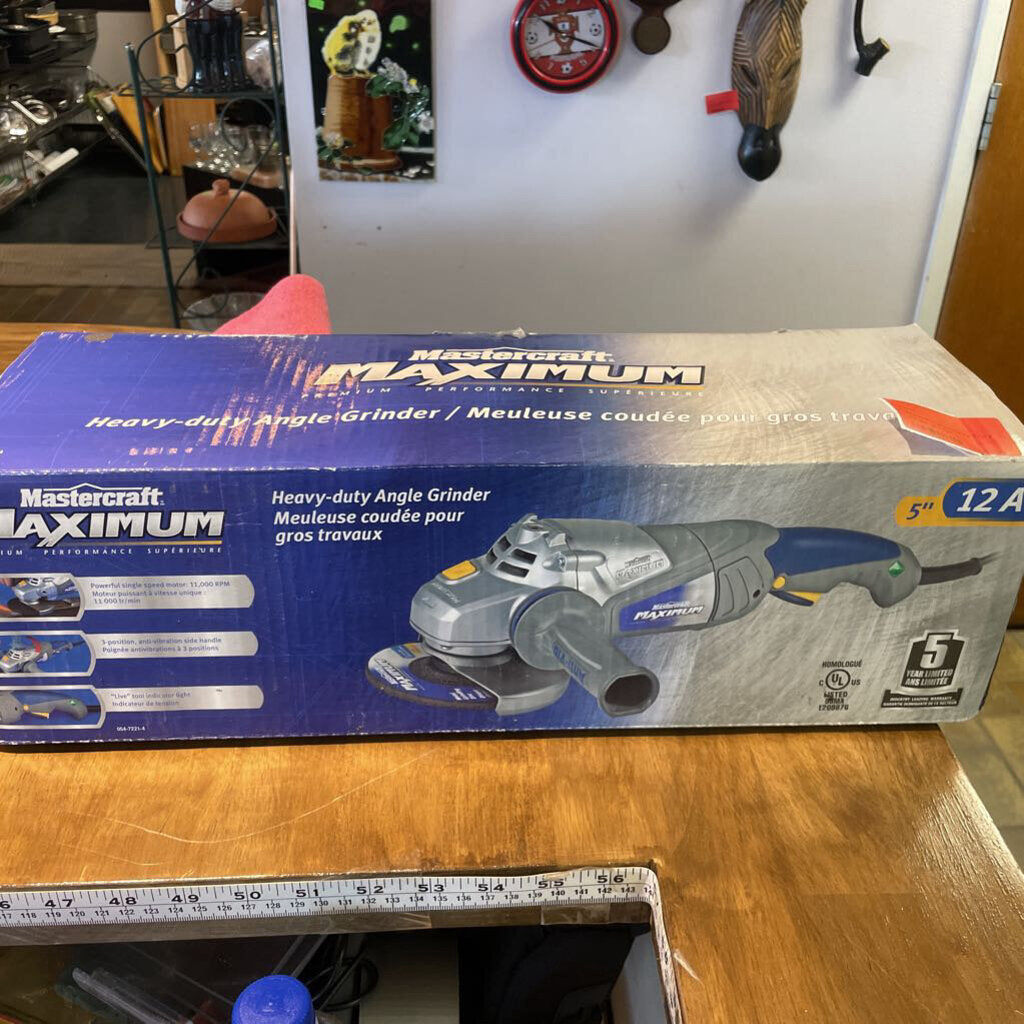 Mastercraft Heavy Duty Angle grinder