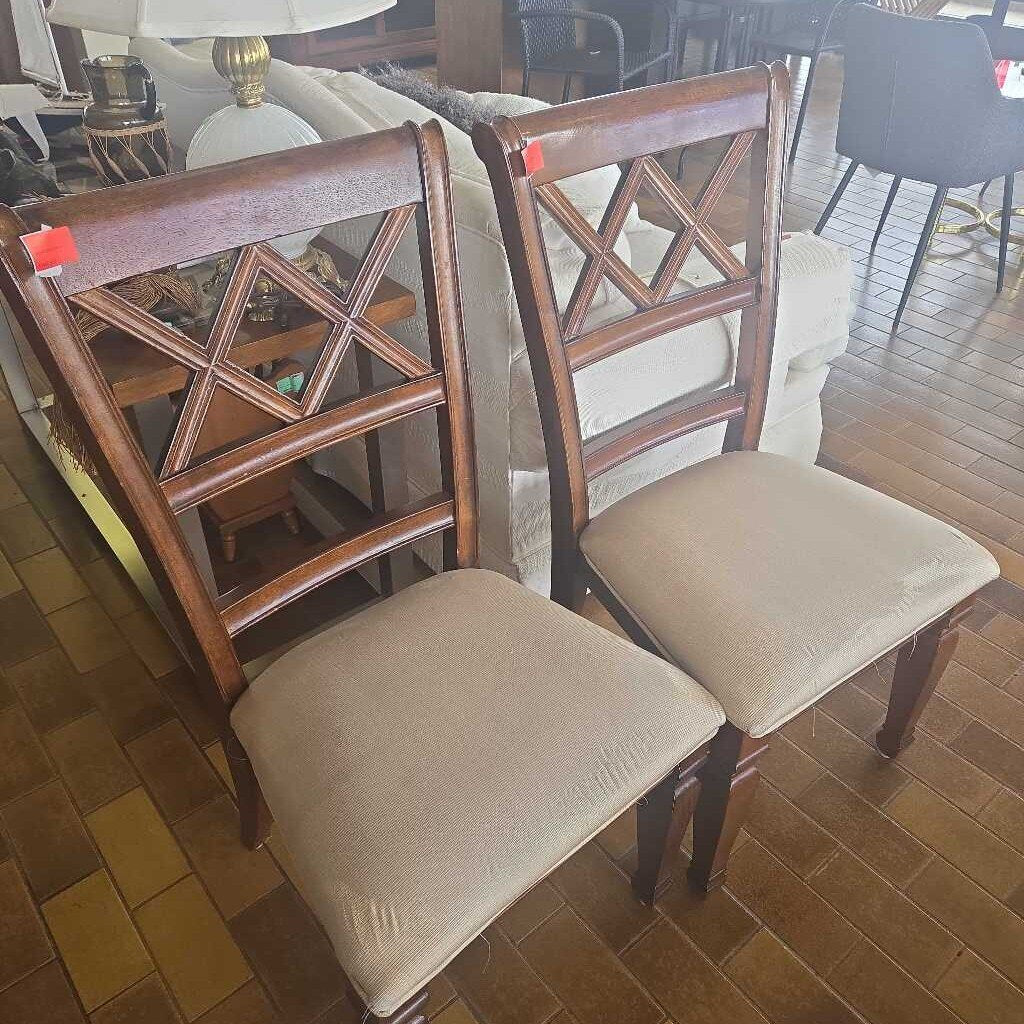Wooden Backed Chair