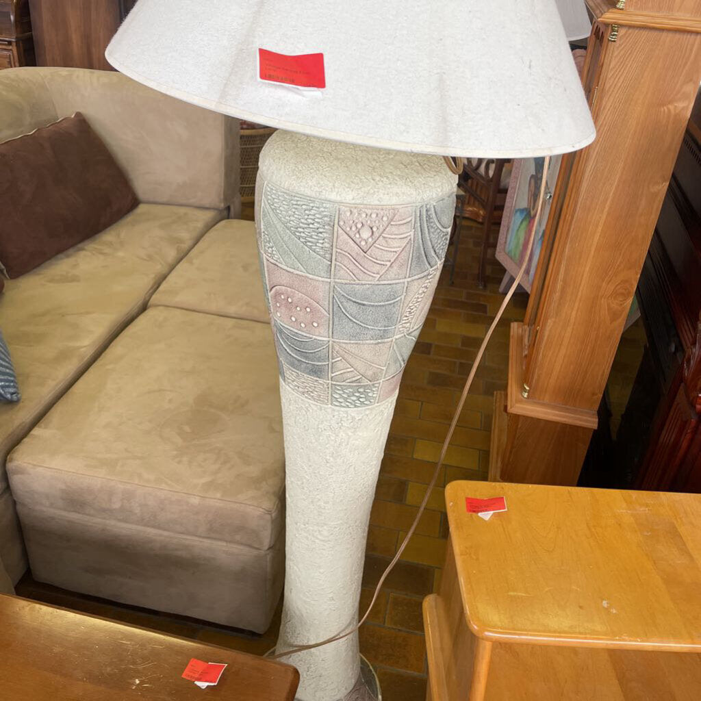 Vintage Ceramic Floor Lamp