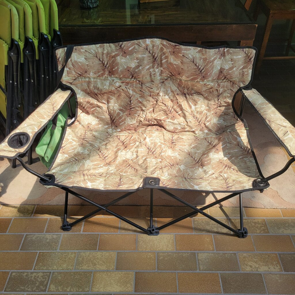 Double Folding Camping Chair