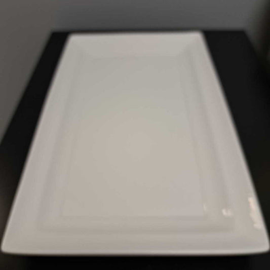 White Rectangle Platter