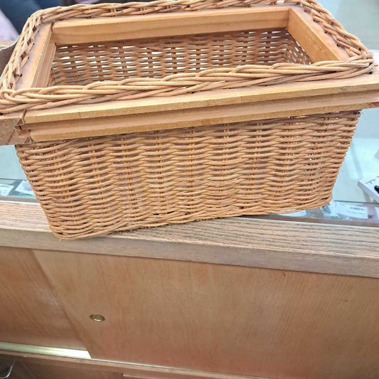 Woven Wicker Basket