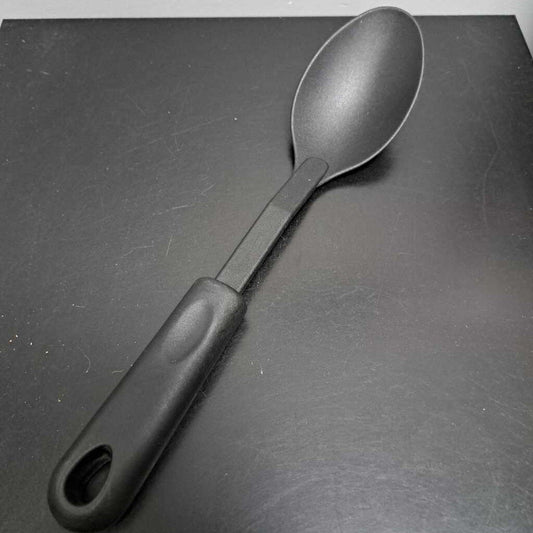 Black Plastic Spoon