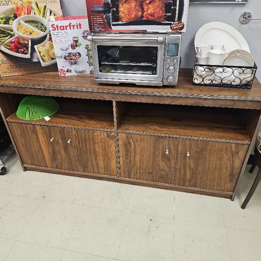 Wood Long Hutch