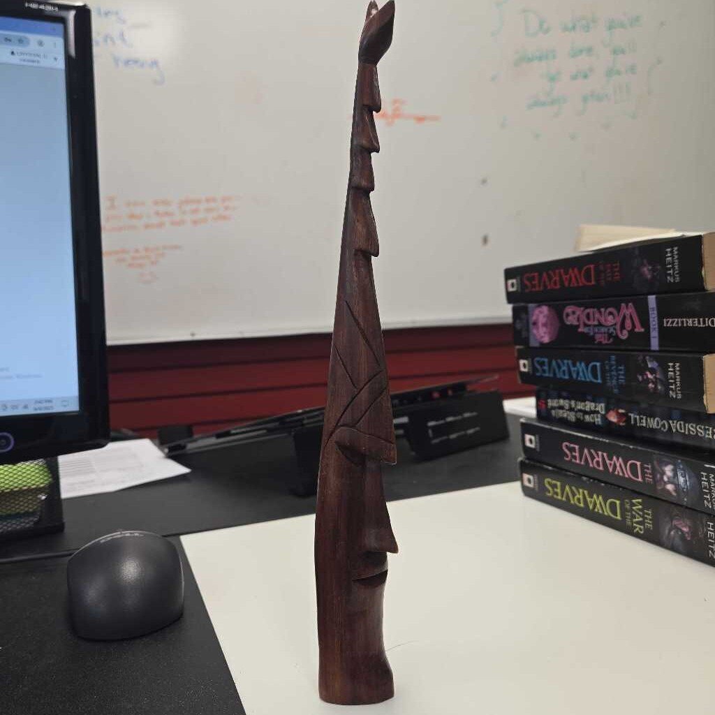 Hand Carved Wooden Totem