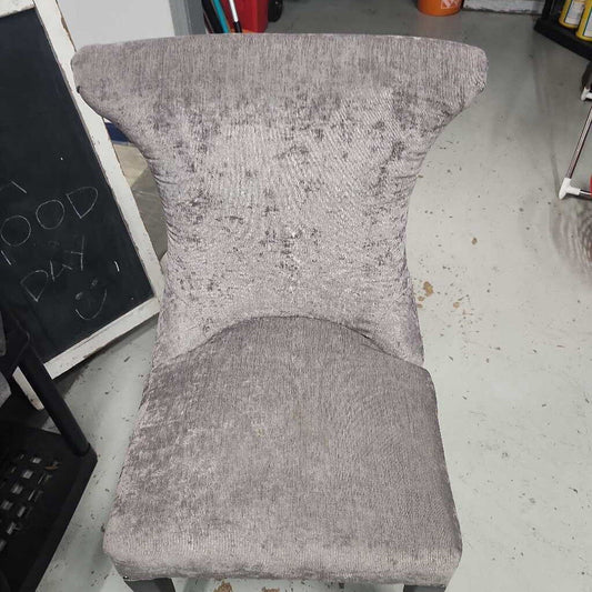 Grey Velvet Dinning Chair