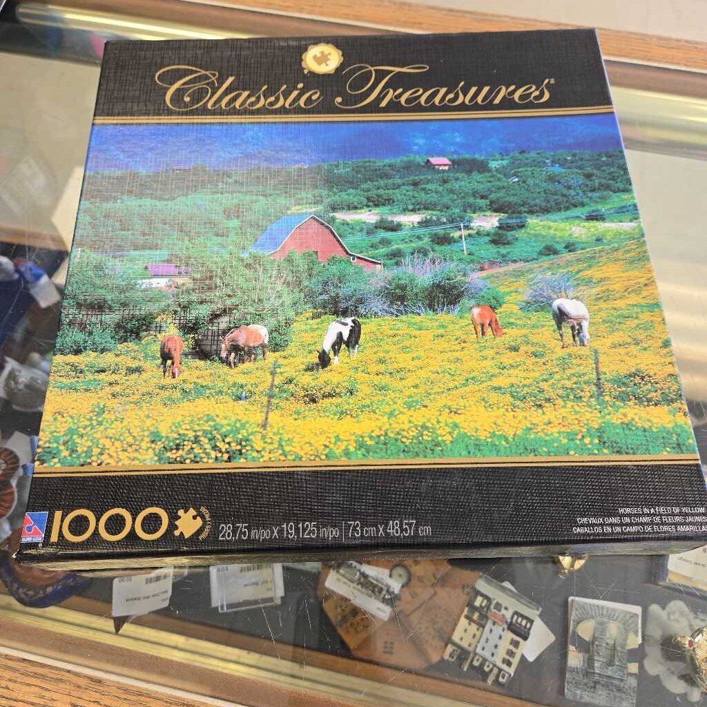 1000 Piece Classic Treasures Puzzle