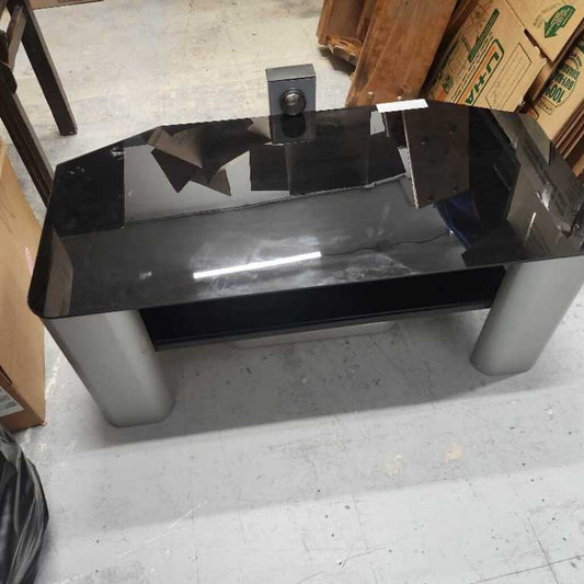 Corner Tv Stand with Glass Top