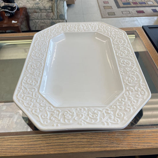 Large White Serving Dish