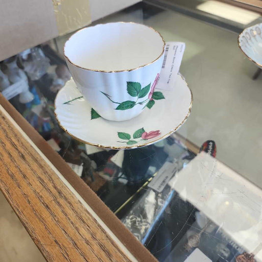 Phoenix Bone China Tea Cup Set