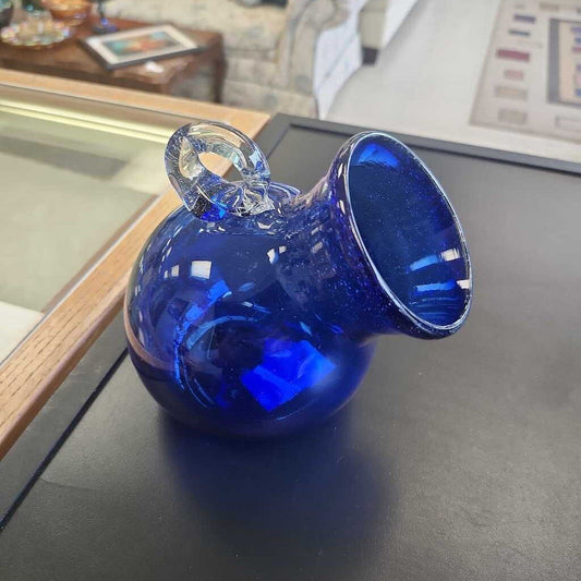 Cobalt Blue Glass Jug