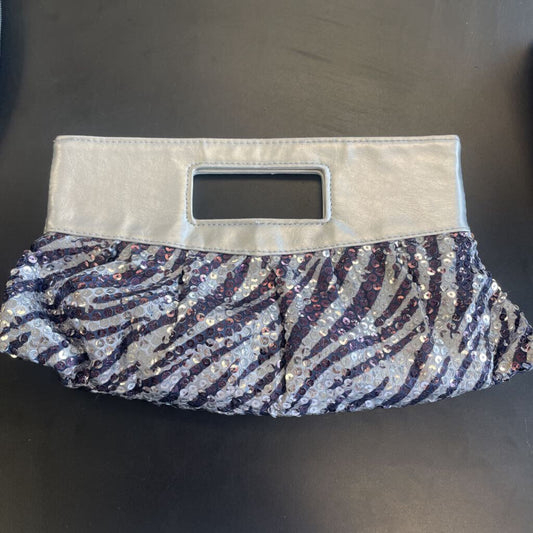 Vintage Disco Zebra Clutch/Handbag