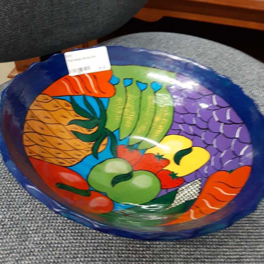 Fruit Design Serving Dish