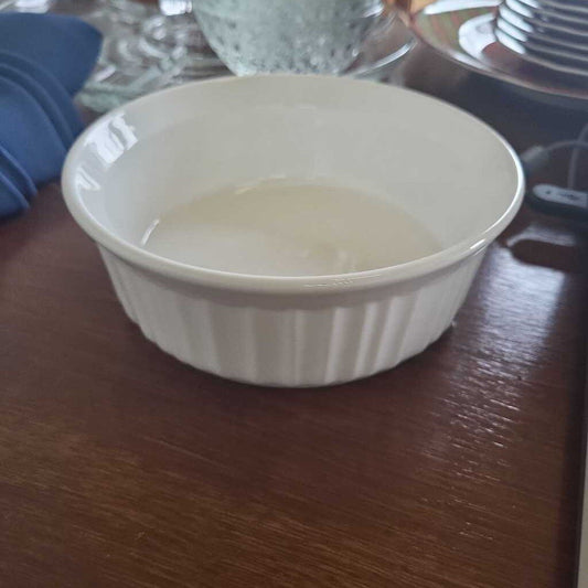 White Baking Dish