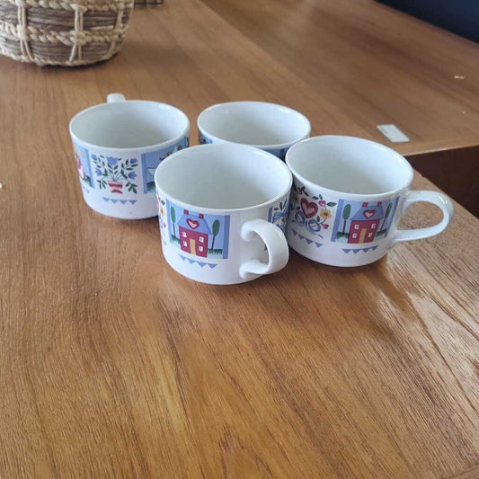 4 Piece Set of Mugs