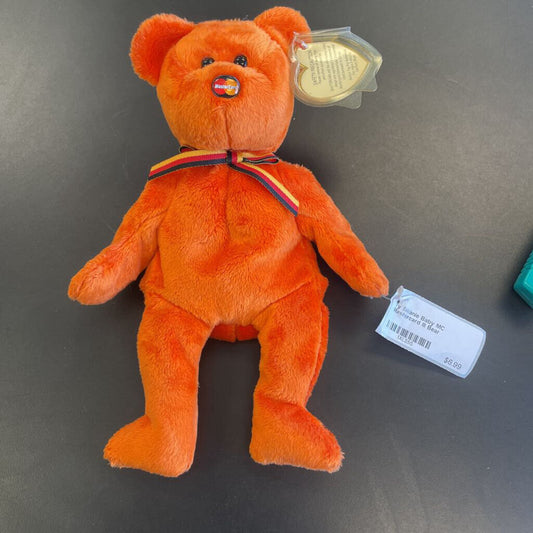 Ty Beanie Baby MC Mastercard III Bear