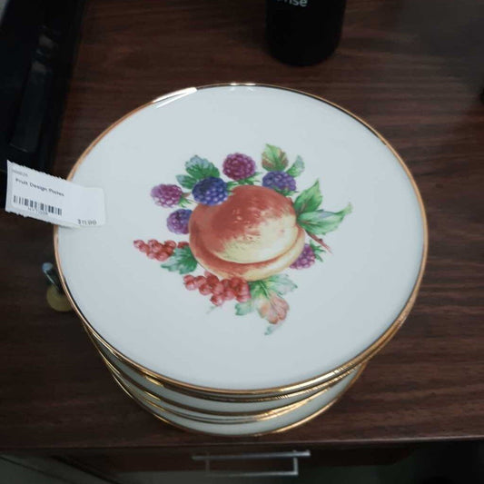 Fruit Design Plates