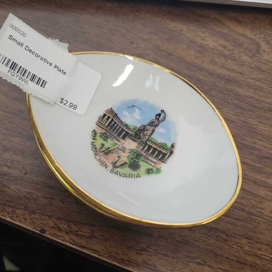 Small Decorative Plate
