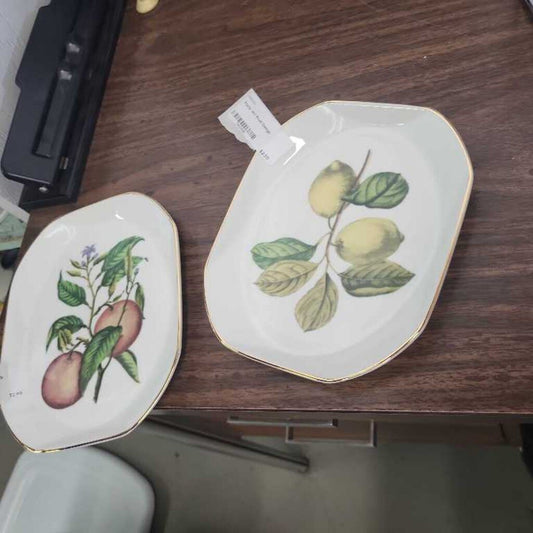 Plate W/ Fruit Design