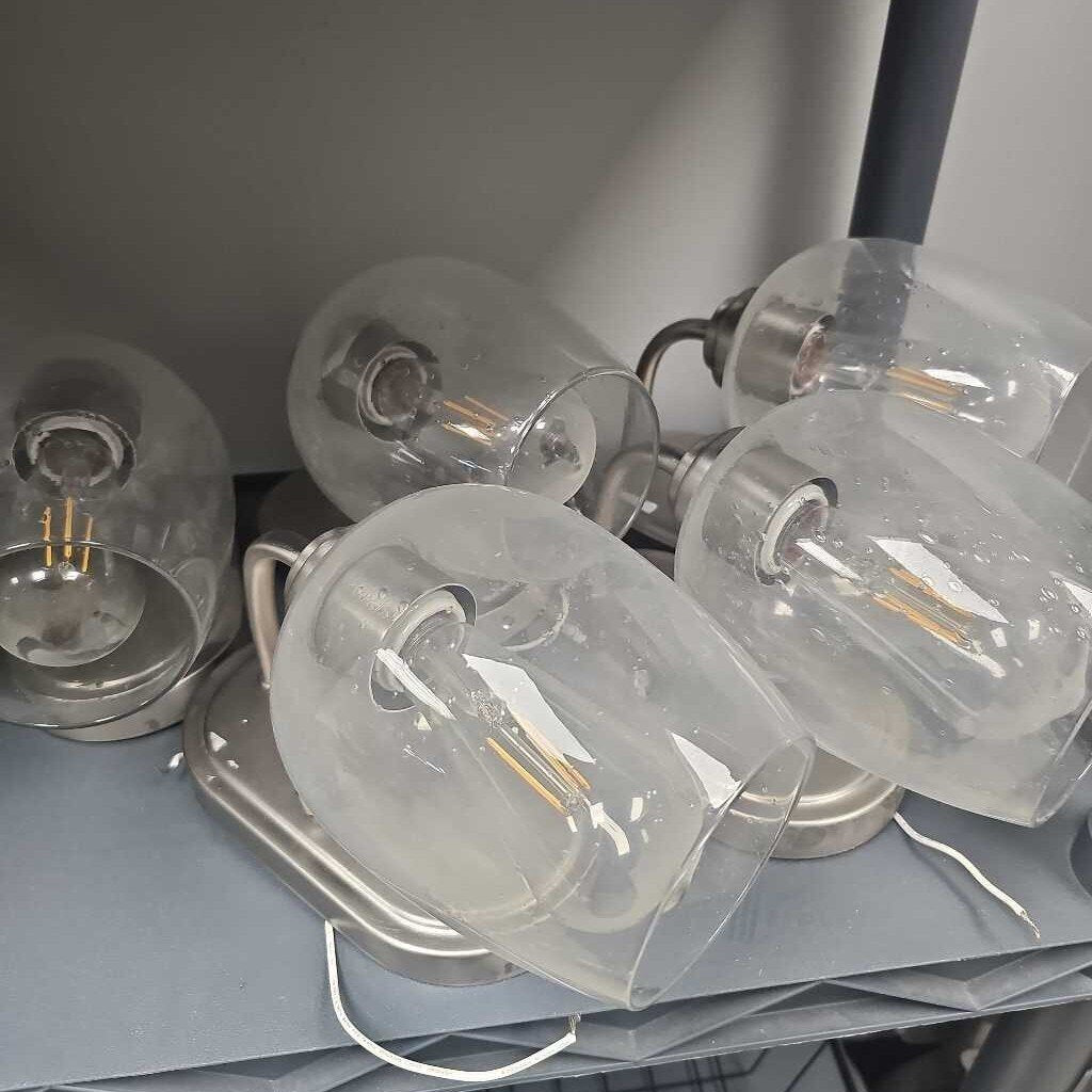 Set of 5 Wall Light Fixtures