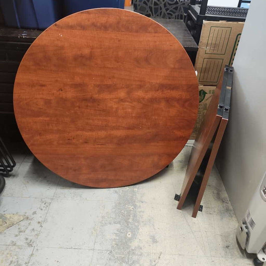 Round Wooden Table