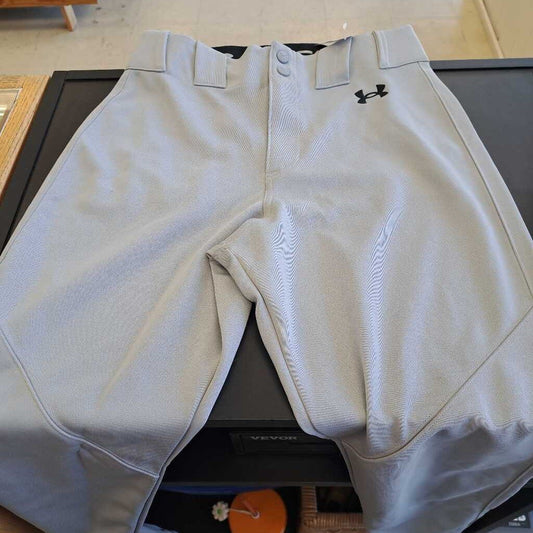 Grey Size Small Under Armour Knicker Baseball Pants