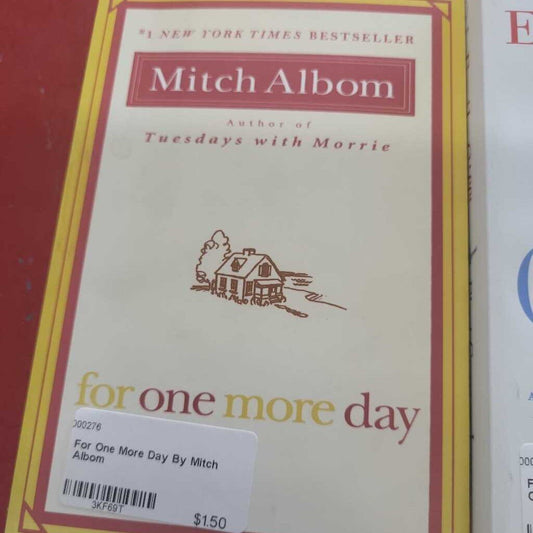 For One More Day By Mitch Albom