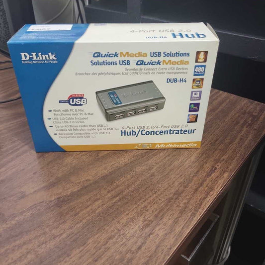 4-Port USB Hub